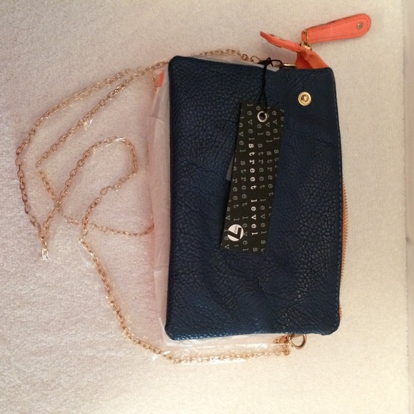 🌈NWT Street Level 3-in-1 TriColor Crossbody Bag🌈 - Picture 6 of 8